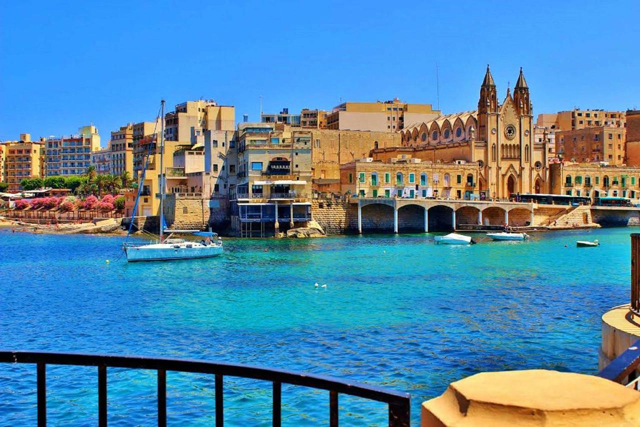 Splendid Apartment, Steps Away From The Sea Σλιέμα Εξωτερικό φωτογραφία